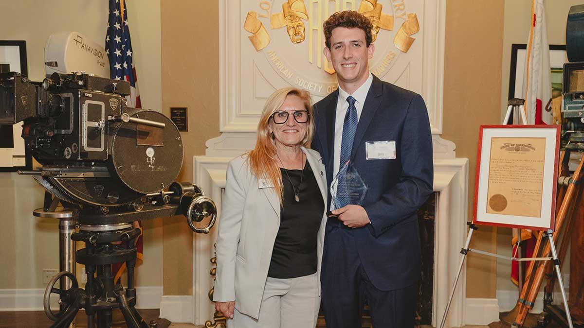 LMU Alum Simon Blaustein Wins ASC Student Heritage Award